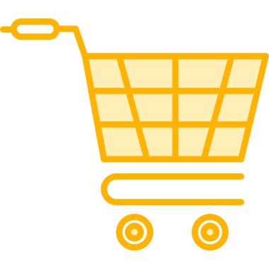 Alışveriş arabası. Basit tasarım