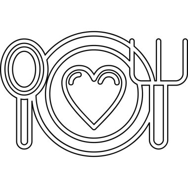 kalp ve aşk işareti mektupla