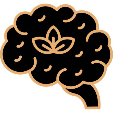 Bir çiçeğin vektör illüstrasyonu