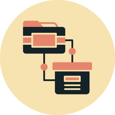 ağ paylaşım simgesi çizimi