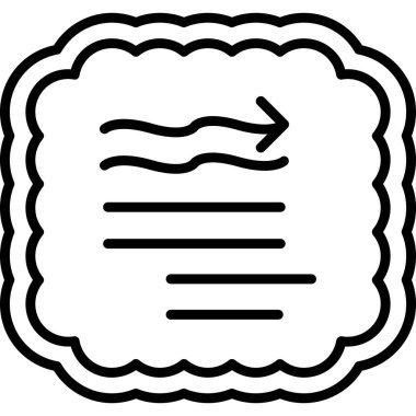 menü simgesi vektör illüstrasyonu