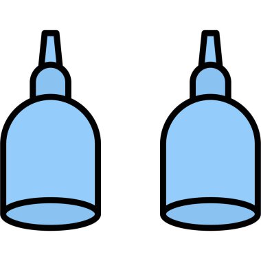 Beyaz arkaplanda su damlaları izole