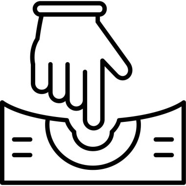 temizlik el temizleme simgesi