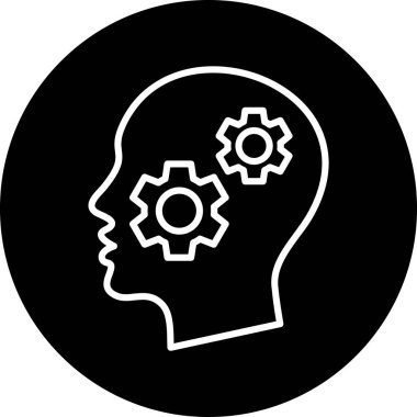 dişli simgesi vektör illüstrasyonu