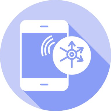 cep telefonu ikonu vektör illüstrasyonu