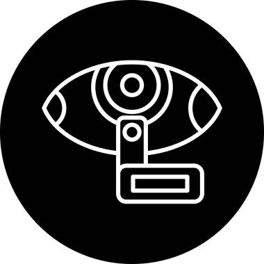 kamera simgesi vektör illüstrasyonu