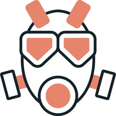 Gaz Maskesi. Basit tasarım