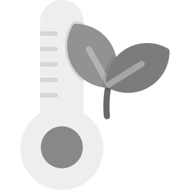 Yaprak. Web simgesi basit illüstrasyon