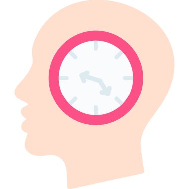 Saat kafalı insan beyni.