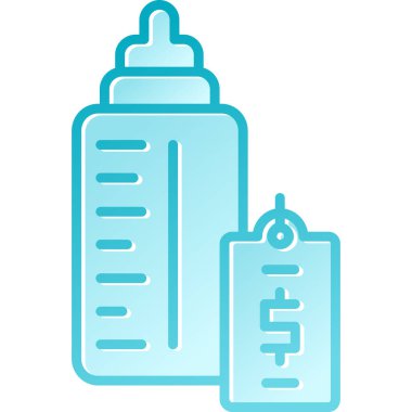 Şişe simgesi, anahat stili