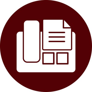 Belge. Web simgesi vektör illüstrasyonu