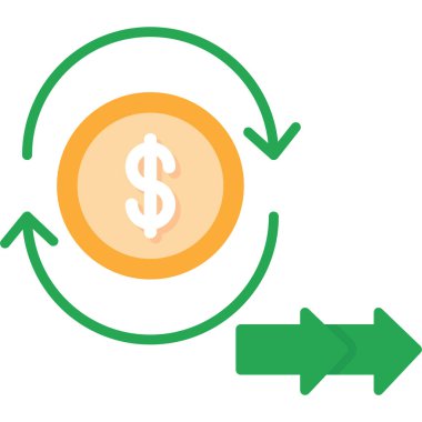 Bozuk para dolar simgesi