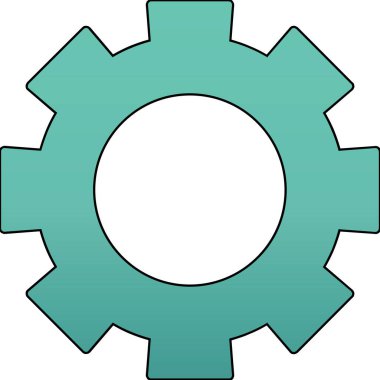 Cog ayarları vektör illüstrasyonuName