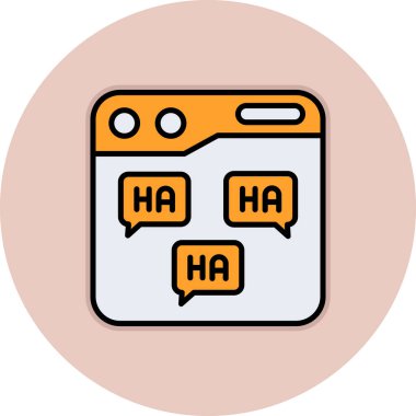 Akıllı telefon simgesinin vektör illüstrasyonu