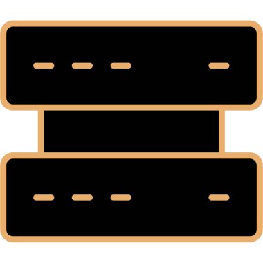 Mobilya simgesinin vektör illüstrasyonu