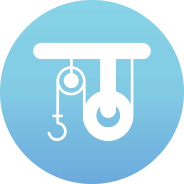 Stetoskop simgesinin vektör çizimi