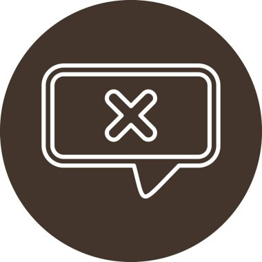 Sohbet simgesi çizimi yok