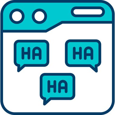 Konuşma baloncuklu mutlu balon mesajı