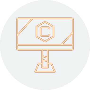 Modern b 'nin vektör illüstrasyonu eksik simgesi