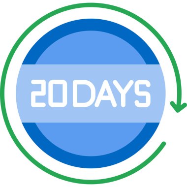 Kabartma şeklinde 10 gün kaldı. Yumuşak arkaplanda izole