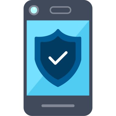 Smartphone web simgesi, vektör çizim