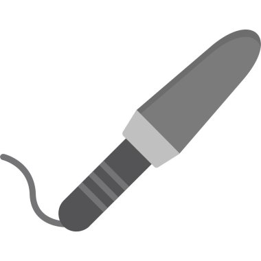 Elektrikli matkap vektör simgesi. biçim iki renkli simge sembolü, gri ve cyan renkleri, beyaz arkaplan,