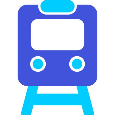 tren. Web simgesi basit illüstrasyon