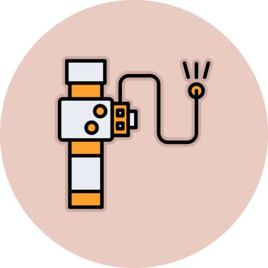 Seo simgesinin vektör illüstrasyonu