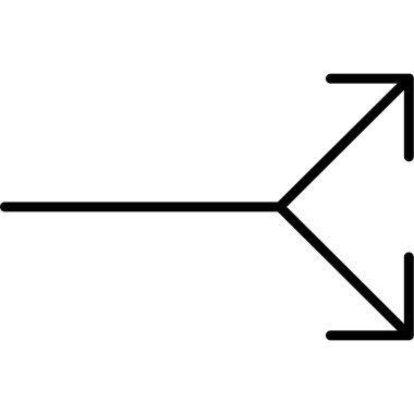 Ok simge vektör tasarımı