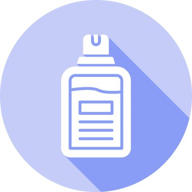 Şişe. Web simgesi basit illüstrasyon