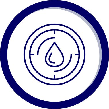 ikon vektör illüstrasyonunu bırak