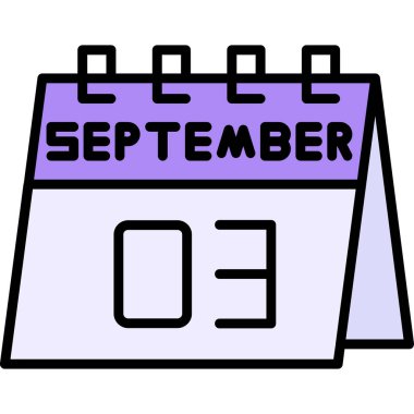 16 Eylül simgesine sahip takvim