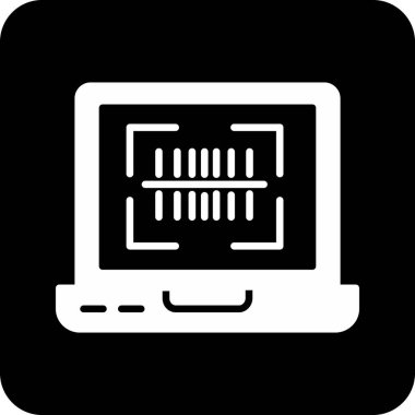 Bilgisayar. Web simgesi basit illüstrasyon