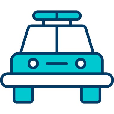 araba taksi simgesi vektör çizimi çizimi