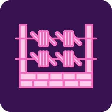 Modern b 'nin vektör illüstrasyonu eksik simgesi