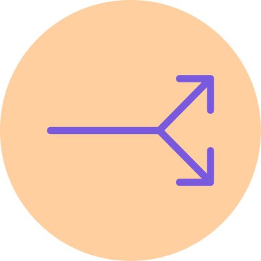 ok simgesi, vektör illüstrasyonu