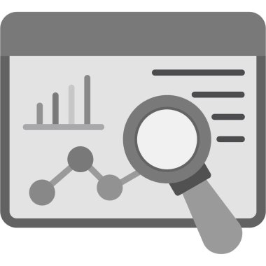İş ve finans simgesinin vektör illüstrasyonu