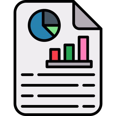 veri analiz simgesi, özet biçimi