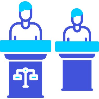 İş adamlarının vektör illüstrasyonu