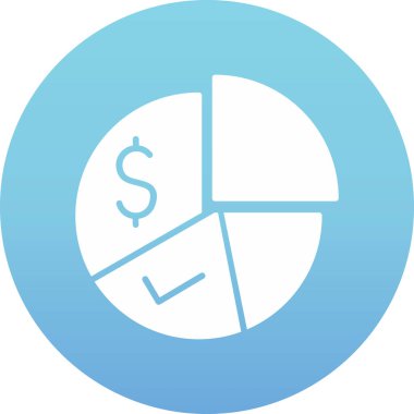 iş grafiği vektör simgesi