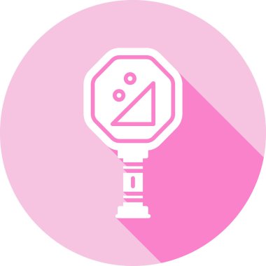 Lamba. Web simgesi basit illüstrasyon