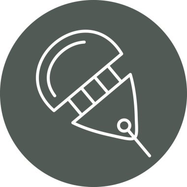 Modern bir simgenin vektör illüstrasyonu