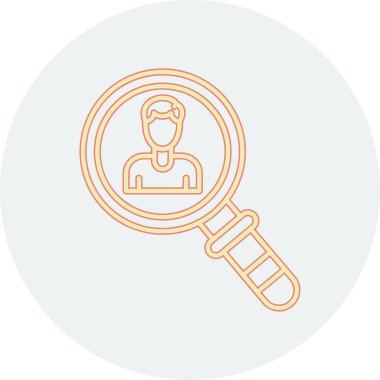 seo modern simgesinin vektör illüstrasyonu