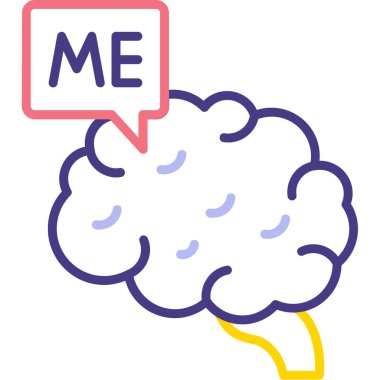 konuşma kabarcık karikatür beyin