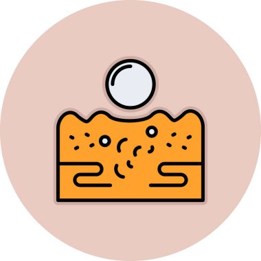 Gıda simgesinin vektör illüstrasyonu