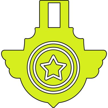 yıldız simgesi vektör illüstrasyonu