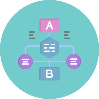 Modern b 'nin vektör illüstrasyonu eksik simgesi