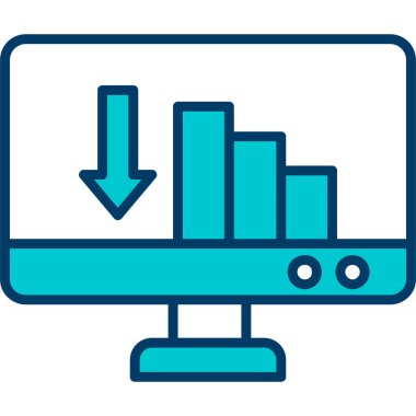 seo modern simgesinin vektör illüstrasyonu