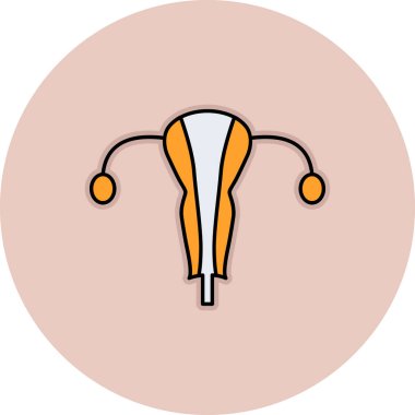 Hamilelik ikonu. vektör illüstrasyonu