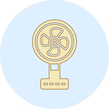 Hayran ikonu vektörü. İnce çizgi işareti. İzole edilmiş kontür sembolü gösterimi